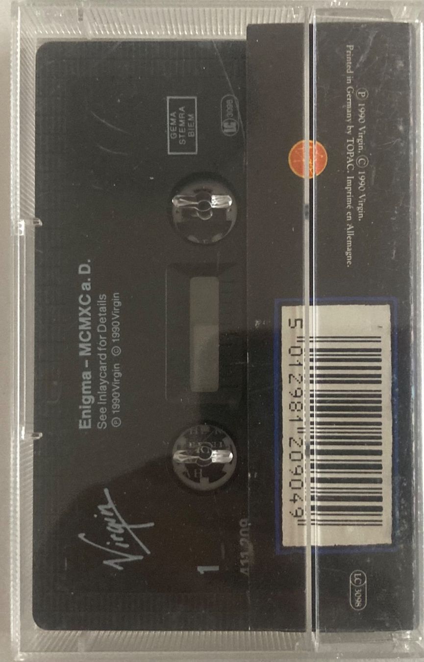 Cassettes audio: ENIGMA - MCMXC A.D. – D'occasion à Poliez-Pittet par Newtown-Records 1