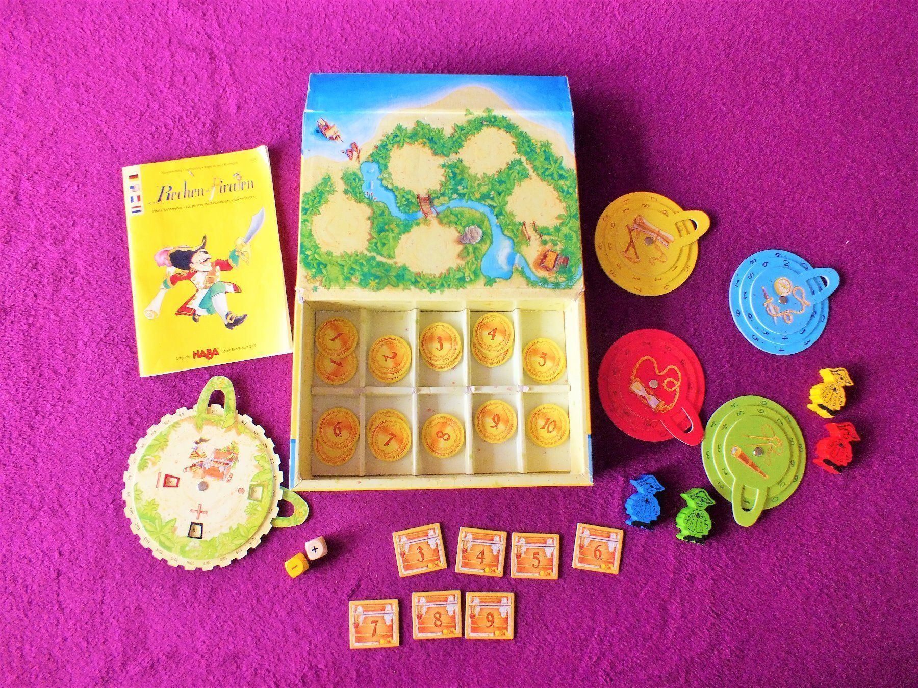 Haba Giochi: HABA Spiel - Rechen - Piraten – Usato da Müllheim Dorf venduto da Seeeule01 3