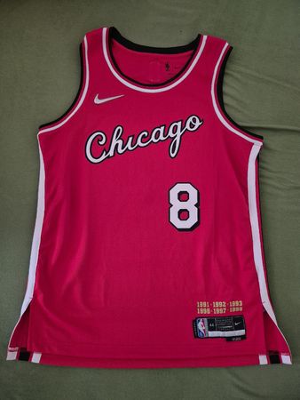 Basketball Shirt, Chigago Bulls, #8 Zach Lavine, Gr.44/M