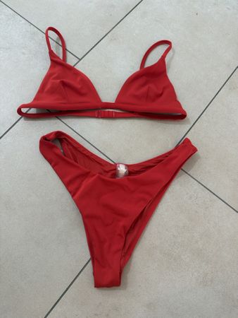 Khy Bikini-Set Rot – Grösse M | Neuwertig