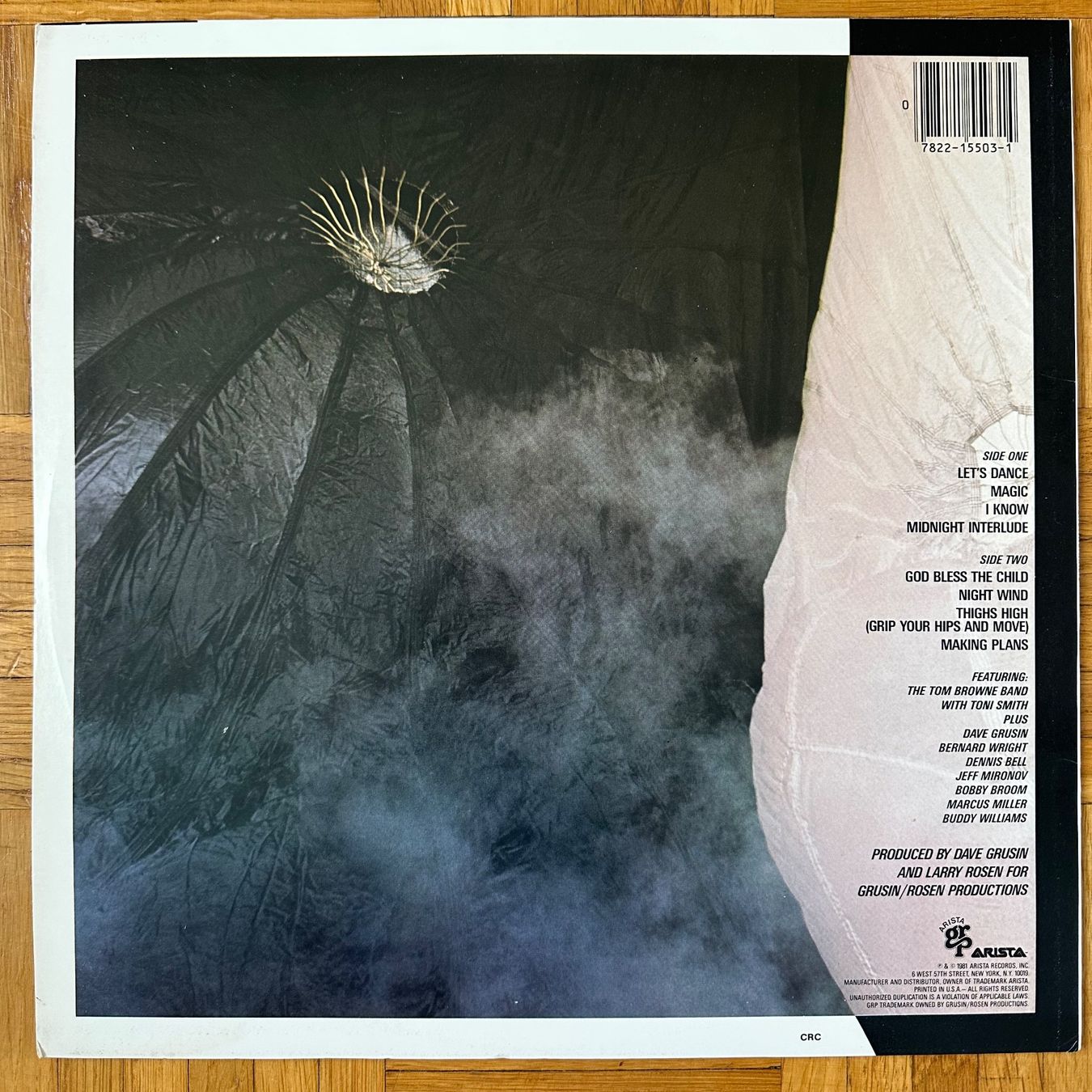 Dischi in vinile: LP - Tom Browne – Magic – Usato da Breganzona venduto da Onairda75 1