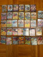 Pokemon Karten ex und v