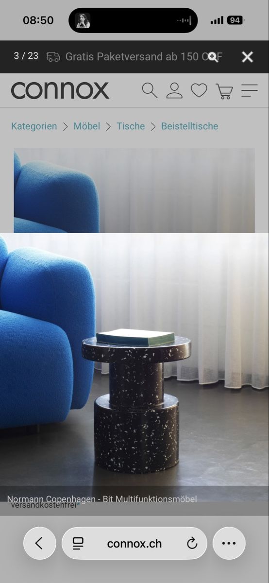 Normann Copenhagen Hocker: Normann copenhagen hocker – Gebraucht aus Zürich von ritzo1 3