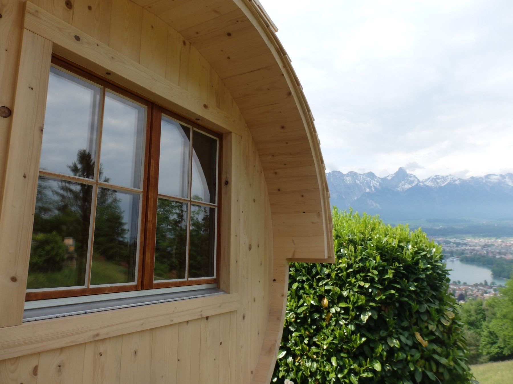 Sauna & Accessori: Tiny House Fasshaus Fassauna – Nuovo (secondo la descrizione) da Heiligenschwendi venduto da kiplimo 2