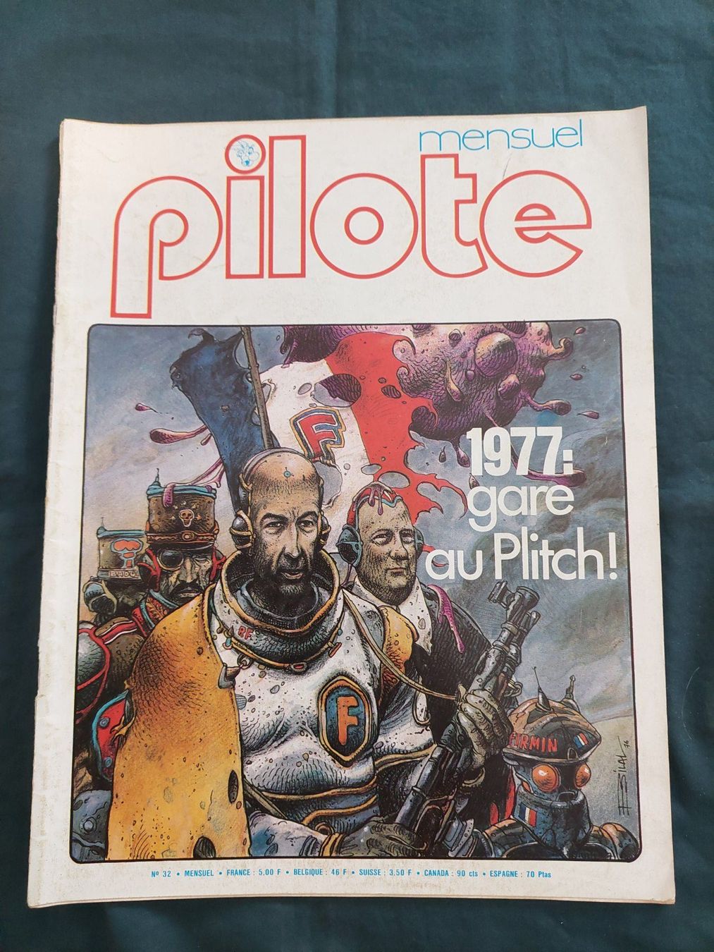Comics: Journal Pilote No32 janvier 1977 BE – Gebraucht aus Genève von Blu_BD