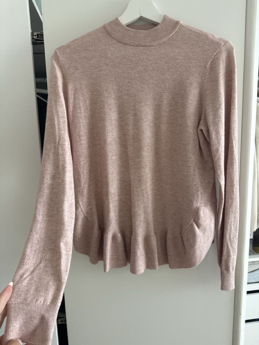 Maglioni & Felpe: Feiner, rosa Strickpullover mit Volant - Grösse M – Nuovo (secondo la descrizione) da Lufingen venduto da ale_x55p