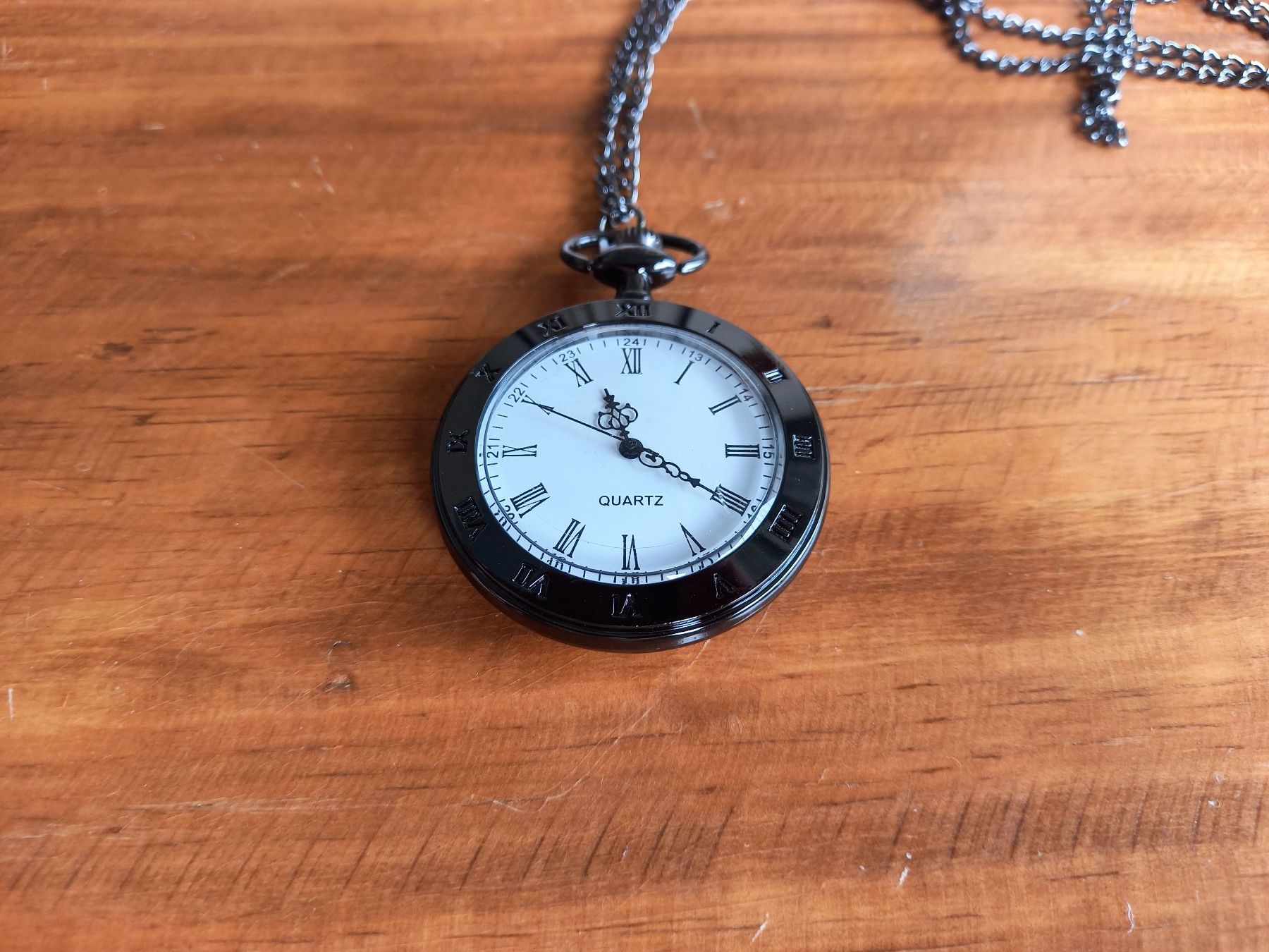 Orologi: Schwarze Taschenuhr – Nuovo e nell'imballaggio originale da Lausanne venduto da WATCH-WORLD