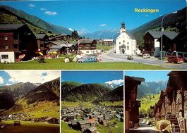 RECKINGEN im Goms Nr. 43632, Auto, VW-Bus
