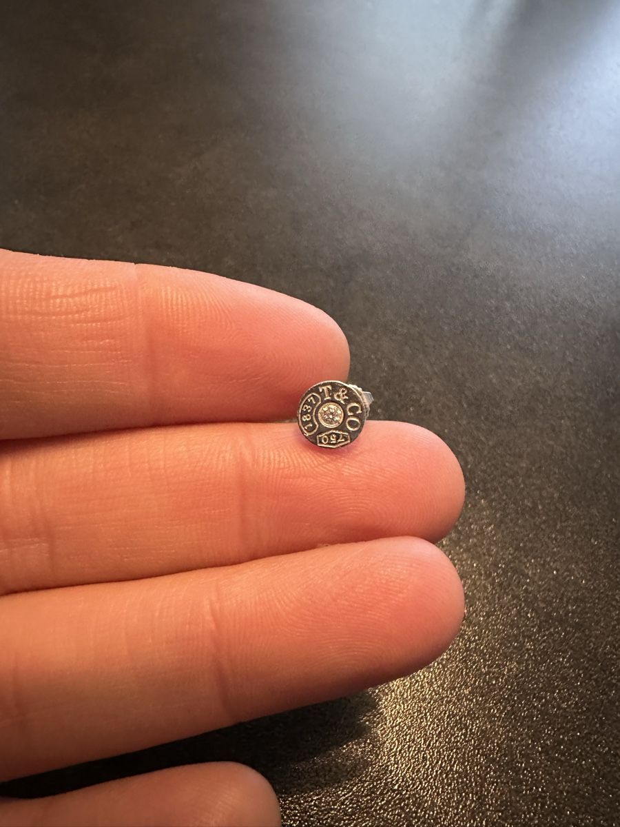 Tiffany & Co. Orecchini pendenti & Orecchini a lobo: 1 Tiffany 1837M Circle Ohrring 750 – Usato da Lenzburg venduto da haad94