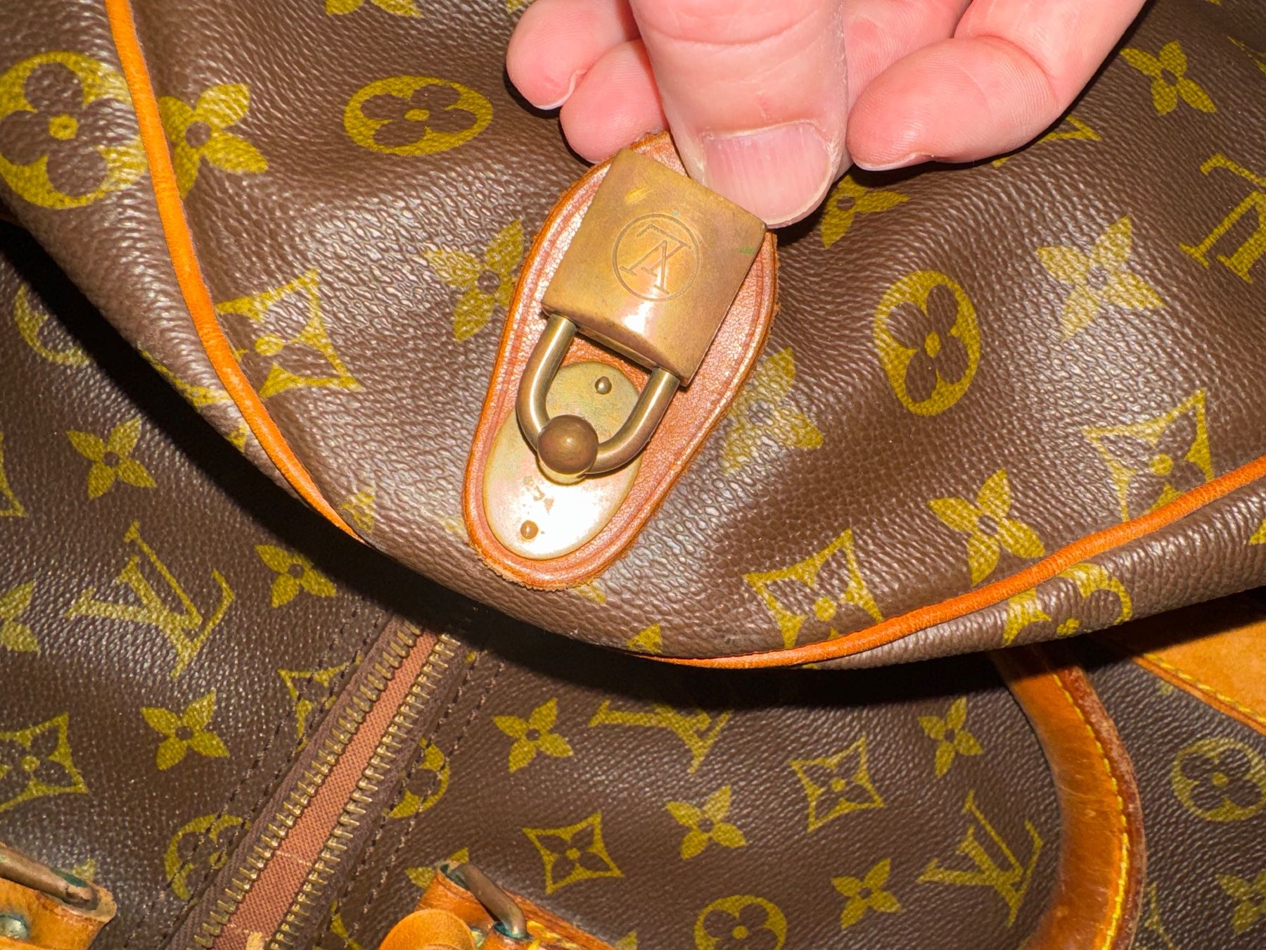 Louis Vuitton Valigie: Louis Vuitton grand Keepall 55, authentique – Usato da Martigny venduto da gigikro 6