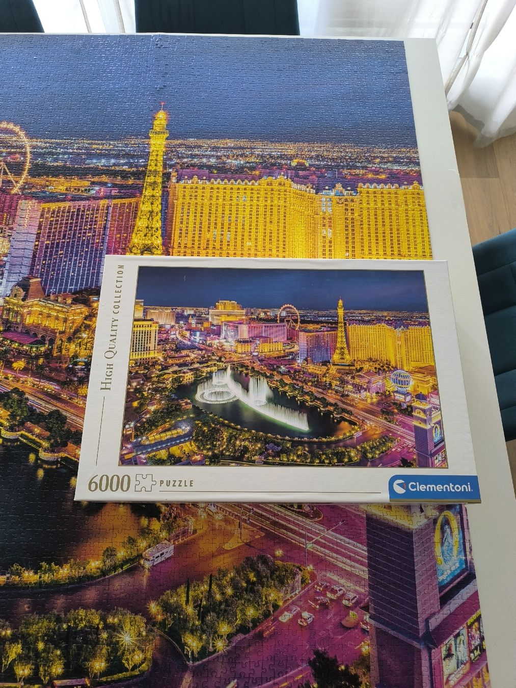 Clementoni Puzzle: Clementoni Puzzle - Las Vegas - 6000 Teile – Usato da Toffen venduto da Larissyy