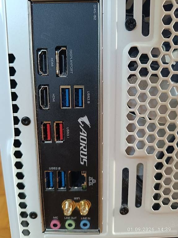 PCs: Gaming PC Phanteks Gehäuse Aorus Mainboard gebraucht – D'occasion à Rümlang par Poli22 1