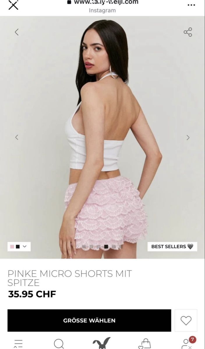 Tally Weijl Vestiti & Gonne: Short skirt – Usato da Biel/Bienne venduto da ekr_8ydx 1