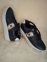 PORTOAKTION! Tommy Hilfiger Sneakers Blau Leder Gr.38