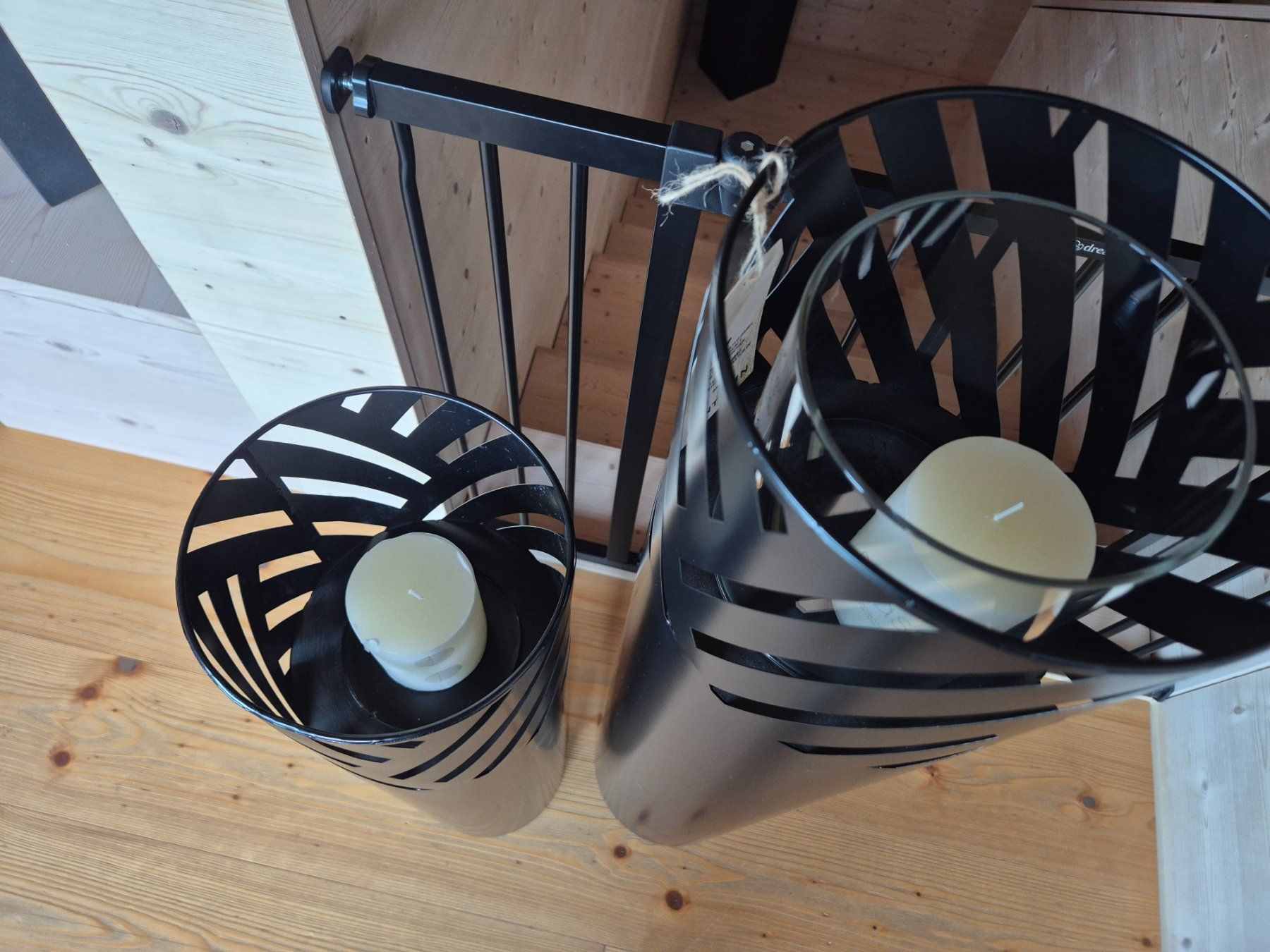 Kerzenständer: Windlichtsäule 2er Set – Neu (gemäss Beschreibung) aus Schaanwald von Gismo034 9