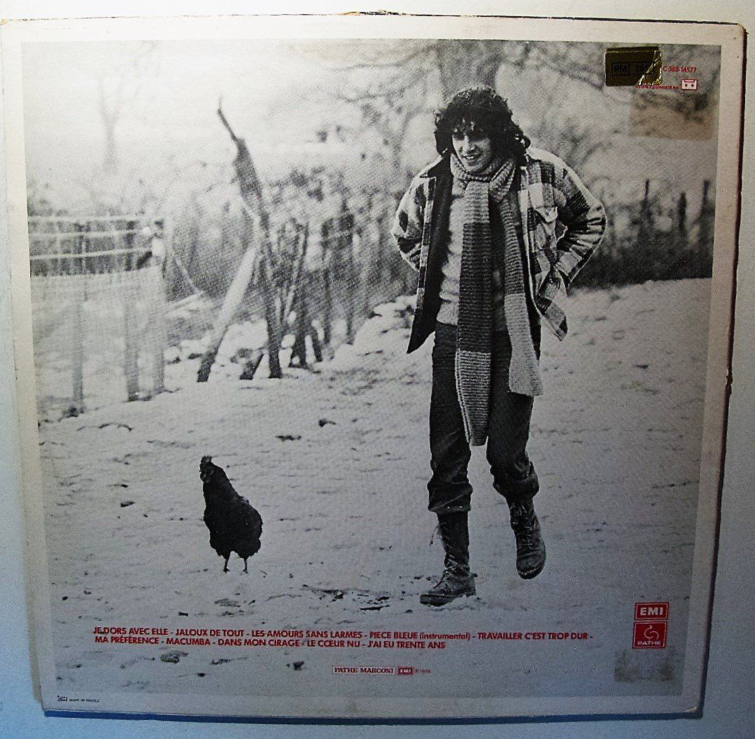 Dischi in vinile: JULIEN CLERC "Jaloux" LP IN VG+ – Usato da Monthey venduto da Pingmub 2
