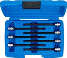 Bit-Einsatz für Torx, (1/4), extra lang, T10- T40,  7-tlg.