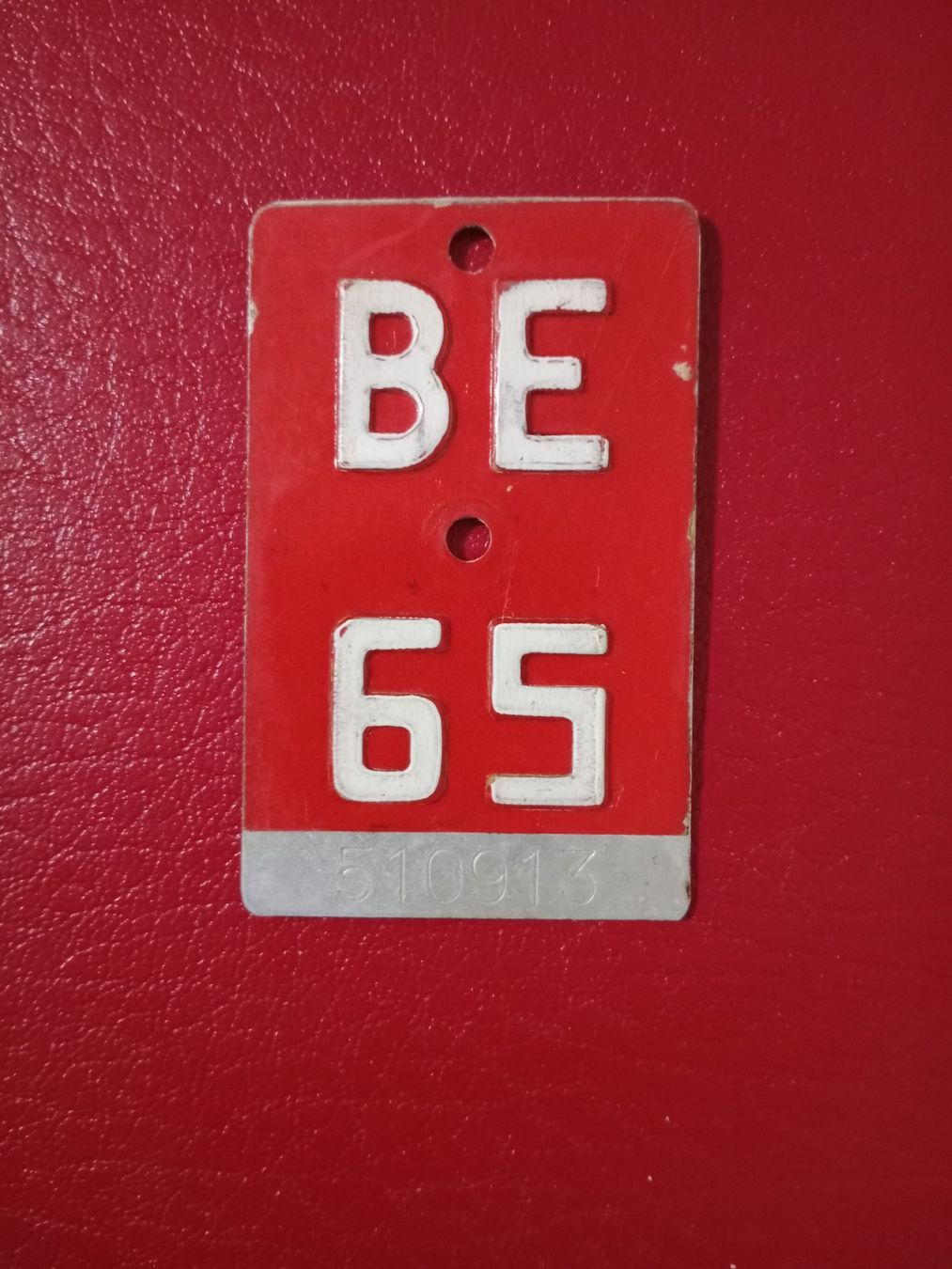 Ecriteaux: Velonummer Bern 65 – D'occasion à Küttigen par Melisch1000