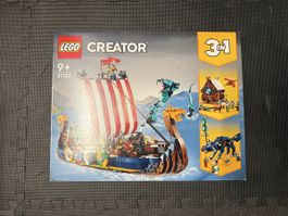 LEGO Creator 31132 Wikingerschiff mit Midgardschlange 3-in-1