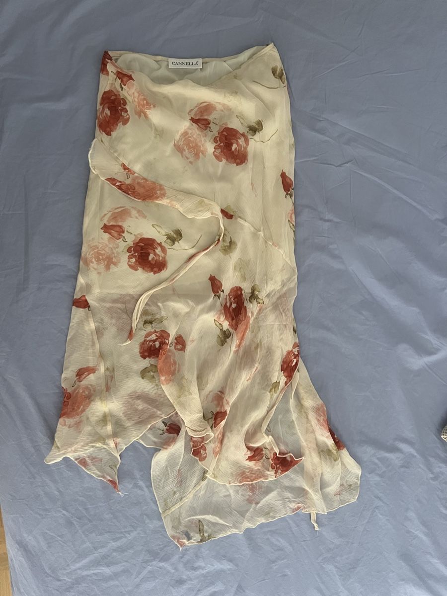 Röcke: Rock CANNELLA Blumenmuster Chiffon Grösse M – Gebraucht aus Zürich von sop_xbd7 4