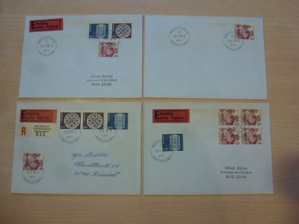 Tutti i francobolli: Lot ++ Papieränderung 1978 – Usato da Walkringen venduto da Casablanca777