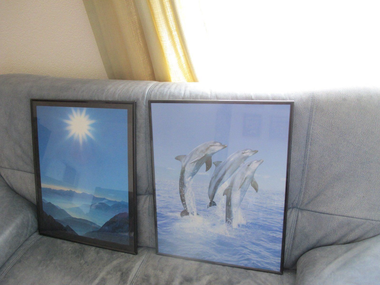 Bilderrahmen: 2 x Rahmen mit Glas Vintage – Gebraucht aus Löhningen von Chimae67