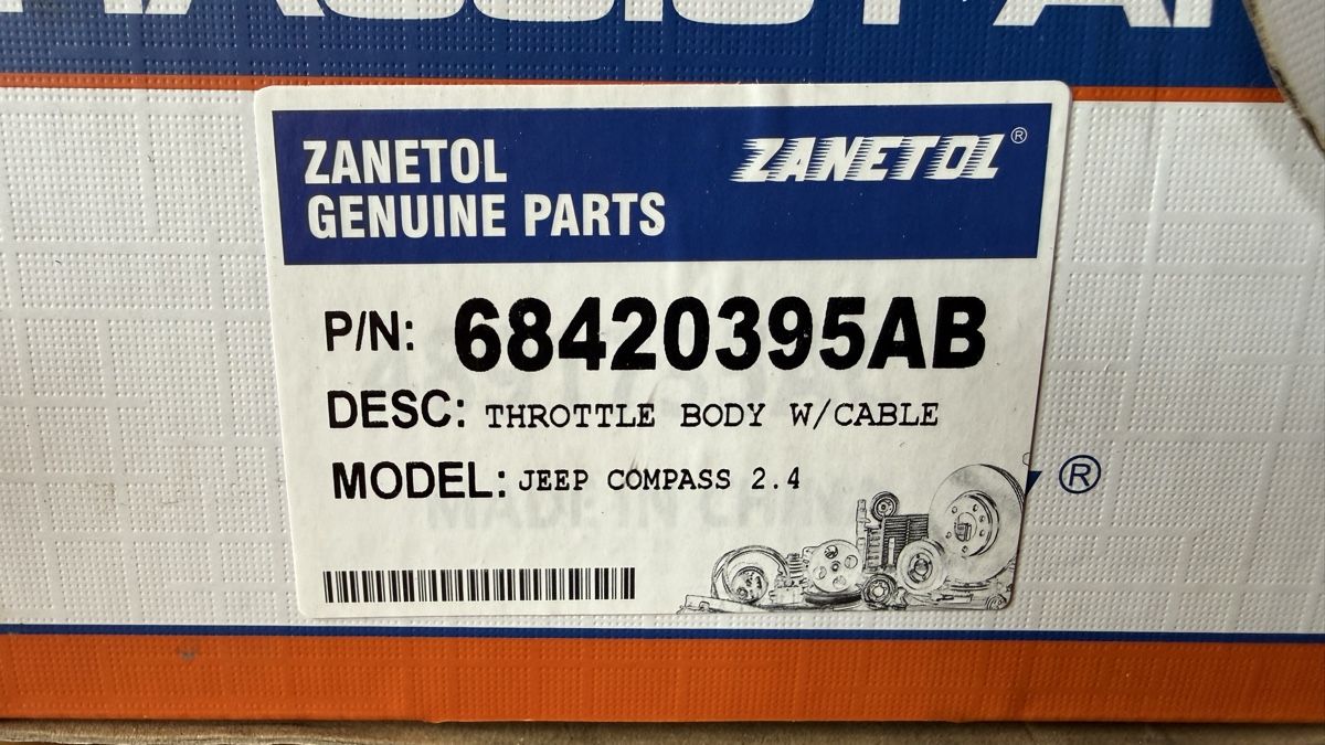 Jeep Tutti pezzi di ricambio auto: Drosselklappe Jeep 2.4 – Nuovo (secondo la descrizione) da Hauptwil venduto da Bueluc