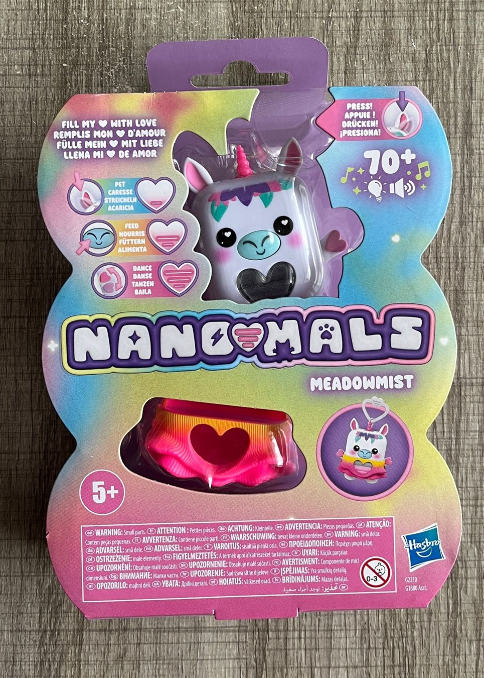 Hasbro Giocattoli: Nanomals Meadowmist la licorne de Hasbro – Nuovo e nell'imballaggio originale da Fiez venduto da vivianne21