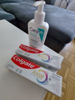 CeraVe Reinigung Gel und 2x Colgate Zahnpasta