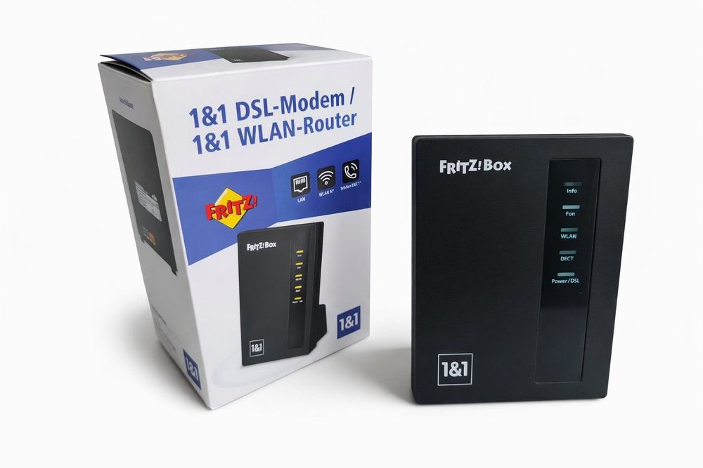AVM FRITZ!Box 7412 DSL-Router gebrandet für 1&1 (Gebraucht) in Obfelden ...