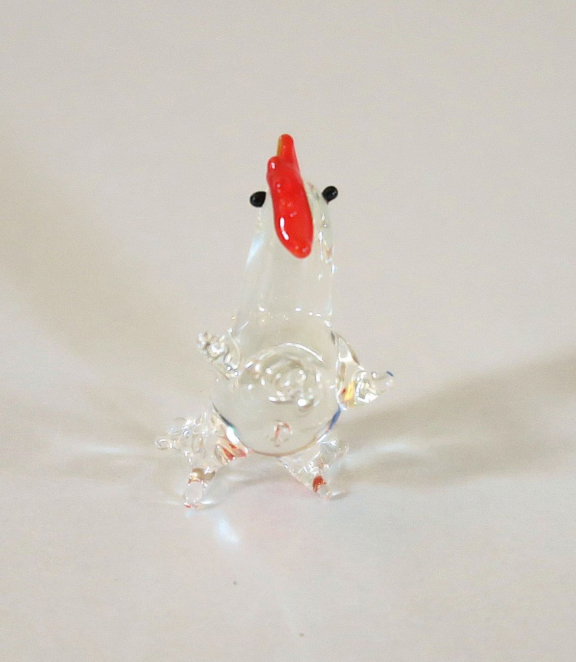 Statuette: Glas Figur Huhn, klein – Usato da Brittnau venduto da marlenestone 4