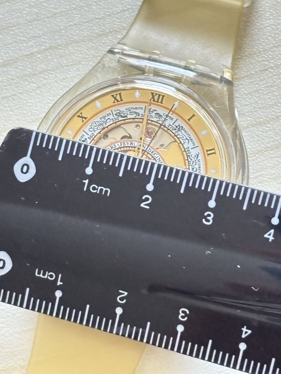 Swatch Orologi: Swatch Automatic Uhr transparentes Gehäuse  – Usato da Grenchen venduto da chththl 2