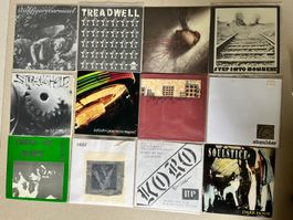 12 x Hardcore 7" Stickfigurecarousel Koro Metalcore Emo