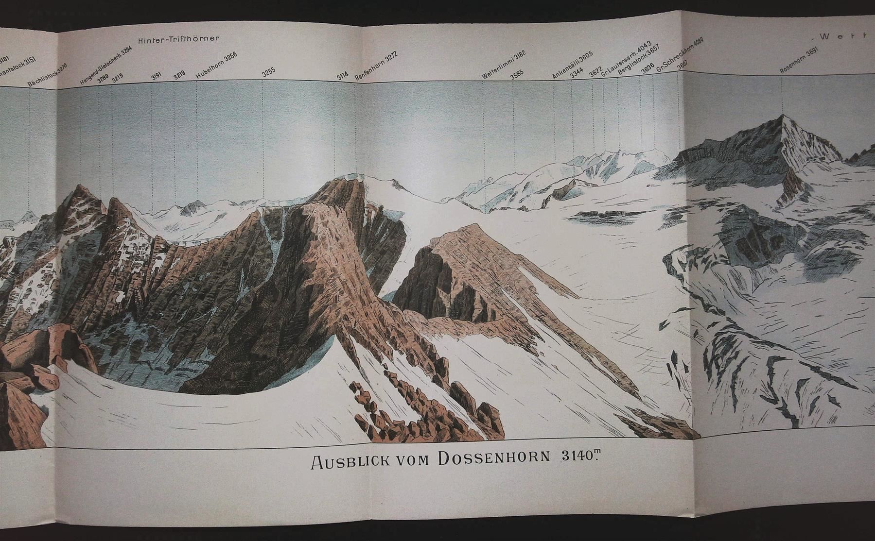 Stiche: Dosenhorn Panorama – Gebraucht aus Rafz von Helvet32