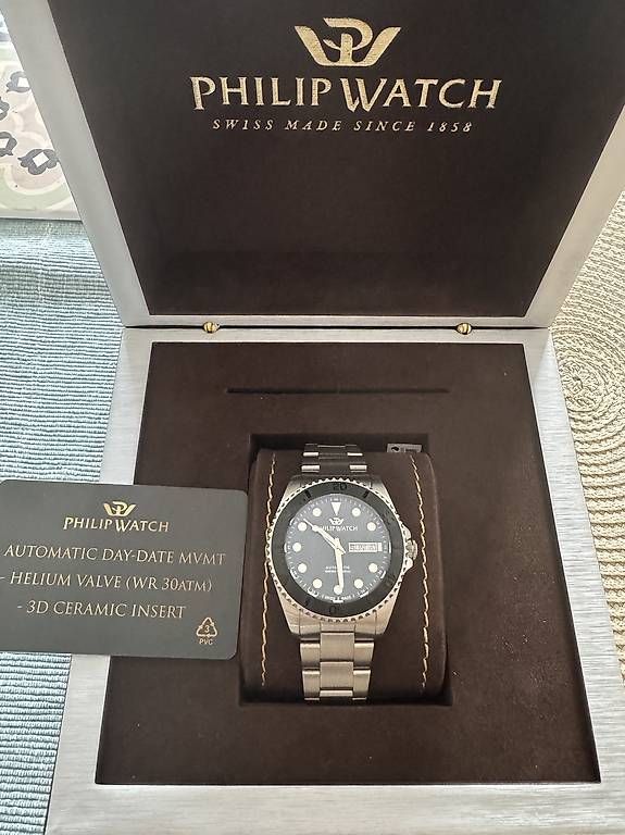 Uhren: Philip Watch Titanium Collection Automatik – Neu und originalverpackt aus Zürich von ant_5flv
