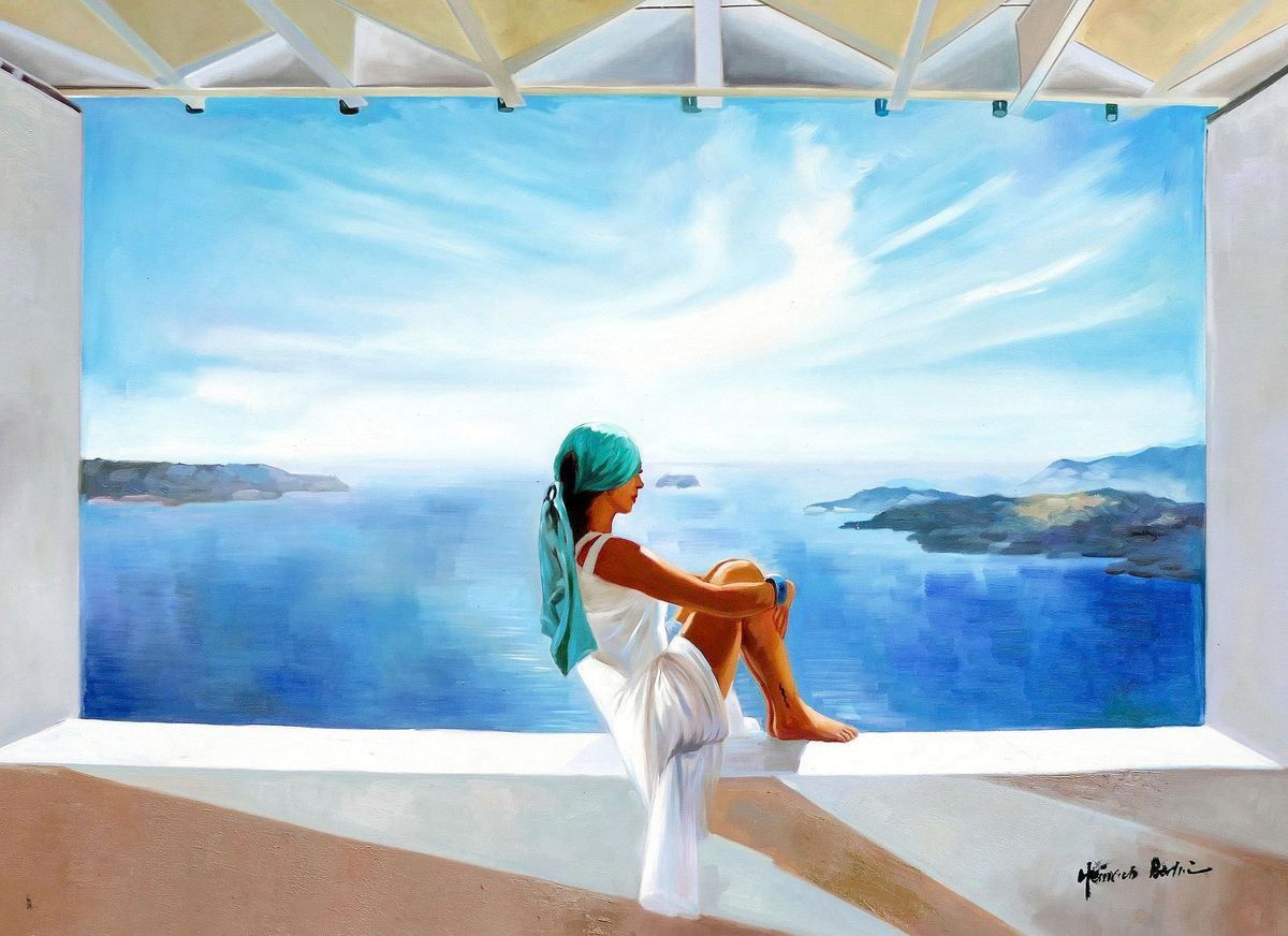 Riproduzioni & Creazioni: Modern Art - Grenzenlose Freiheit – Nuovo (secondo la descrizione) da Larnaca venduto da KunstDepot24