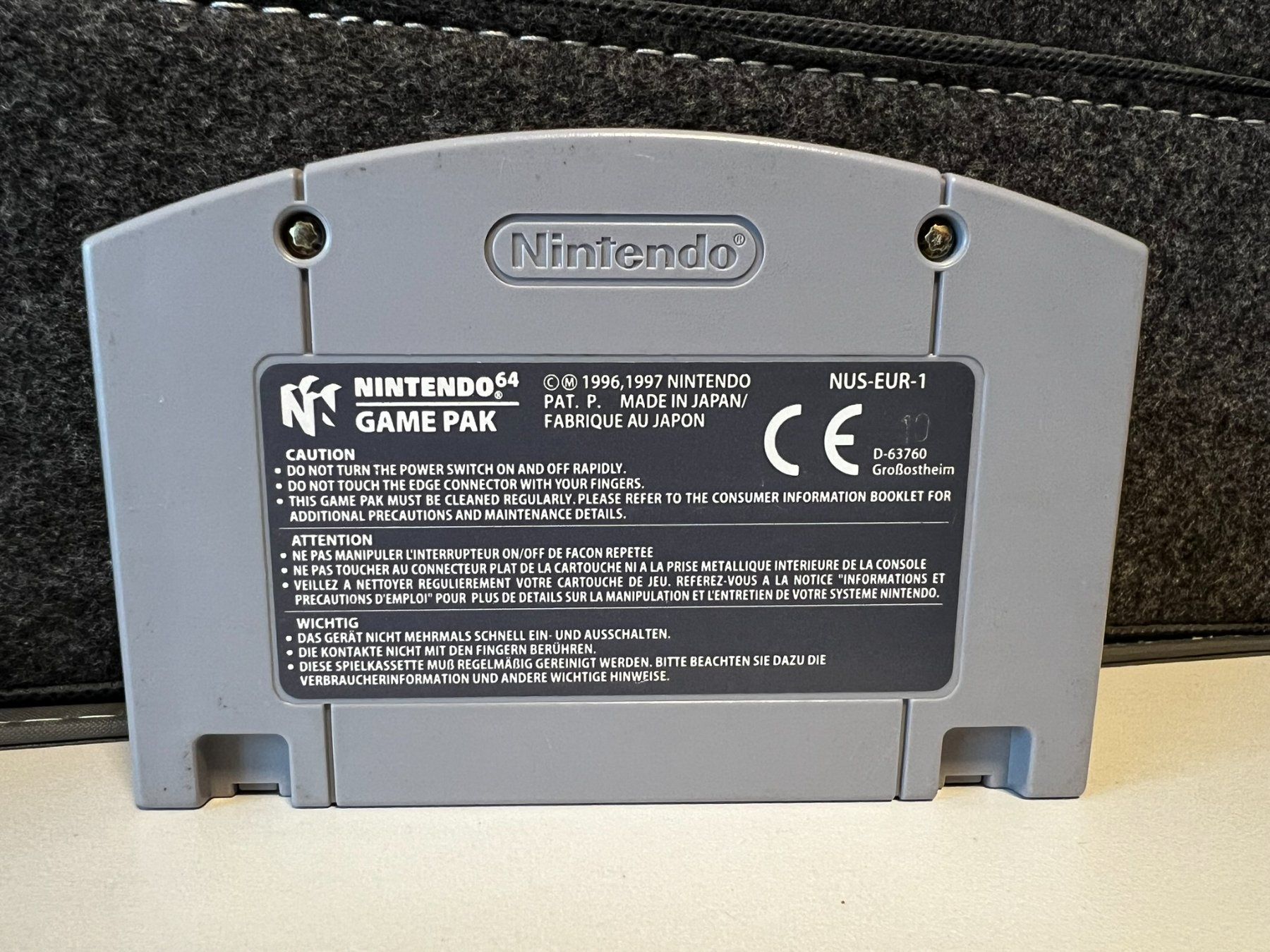 Giochi: Mario Tennis - Nintendo 64 – Usato da Frauenfeld venduto da bigauditor 1