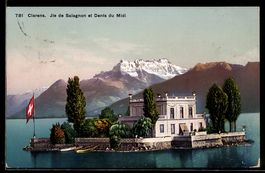 Clarens, Ile de Salagnon et Dents du Mid