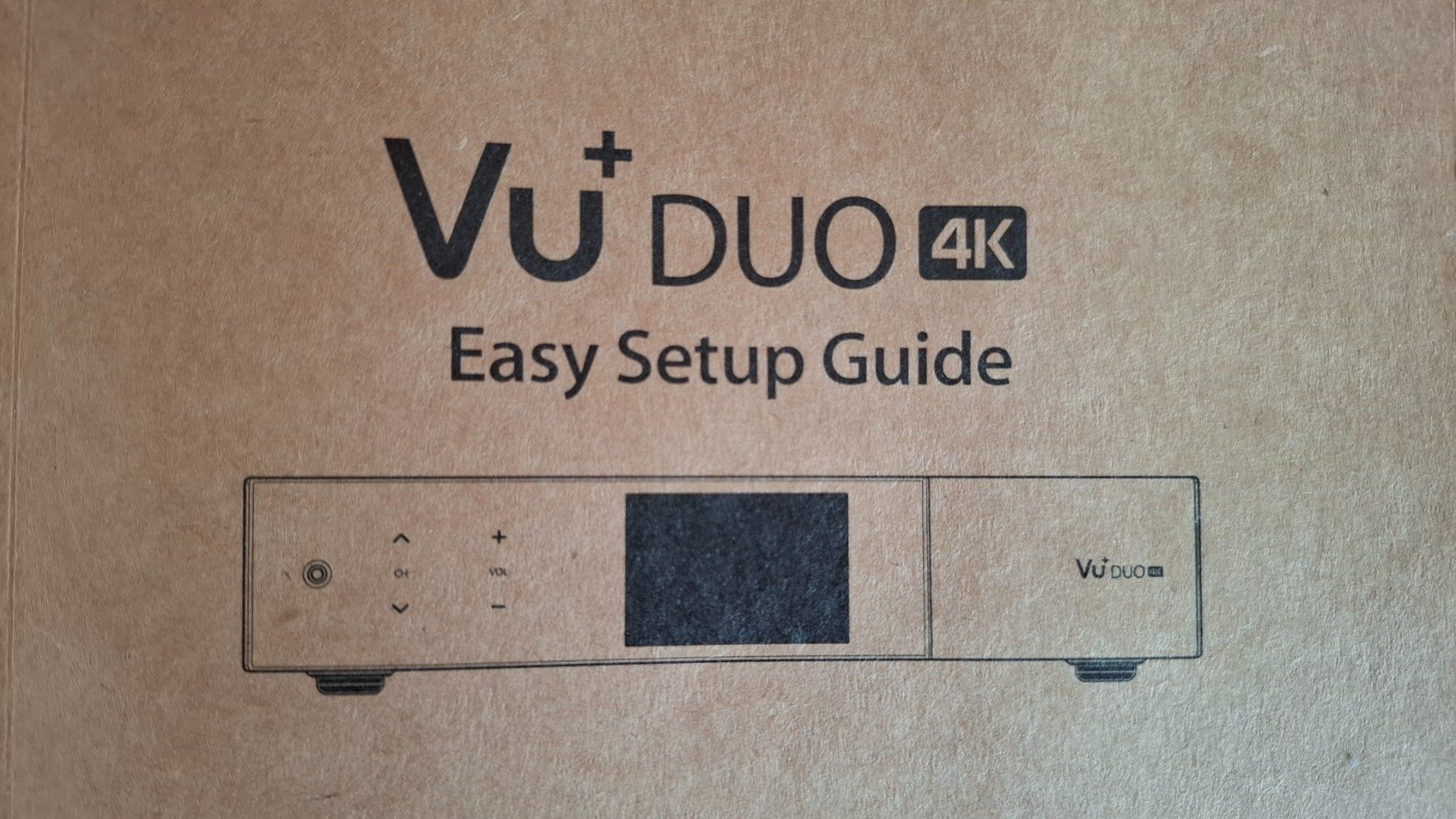 Vu Receiver: Satelliten Receiver VU+DUO 4K – Gebraucht aus Faoug von Franz54