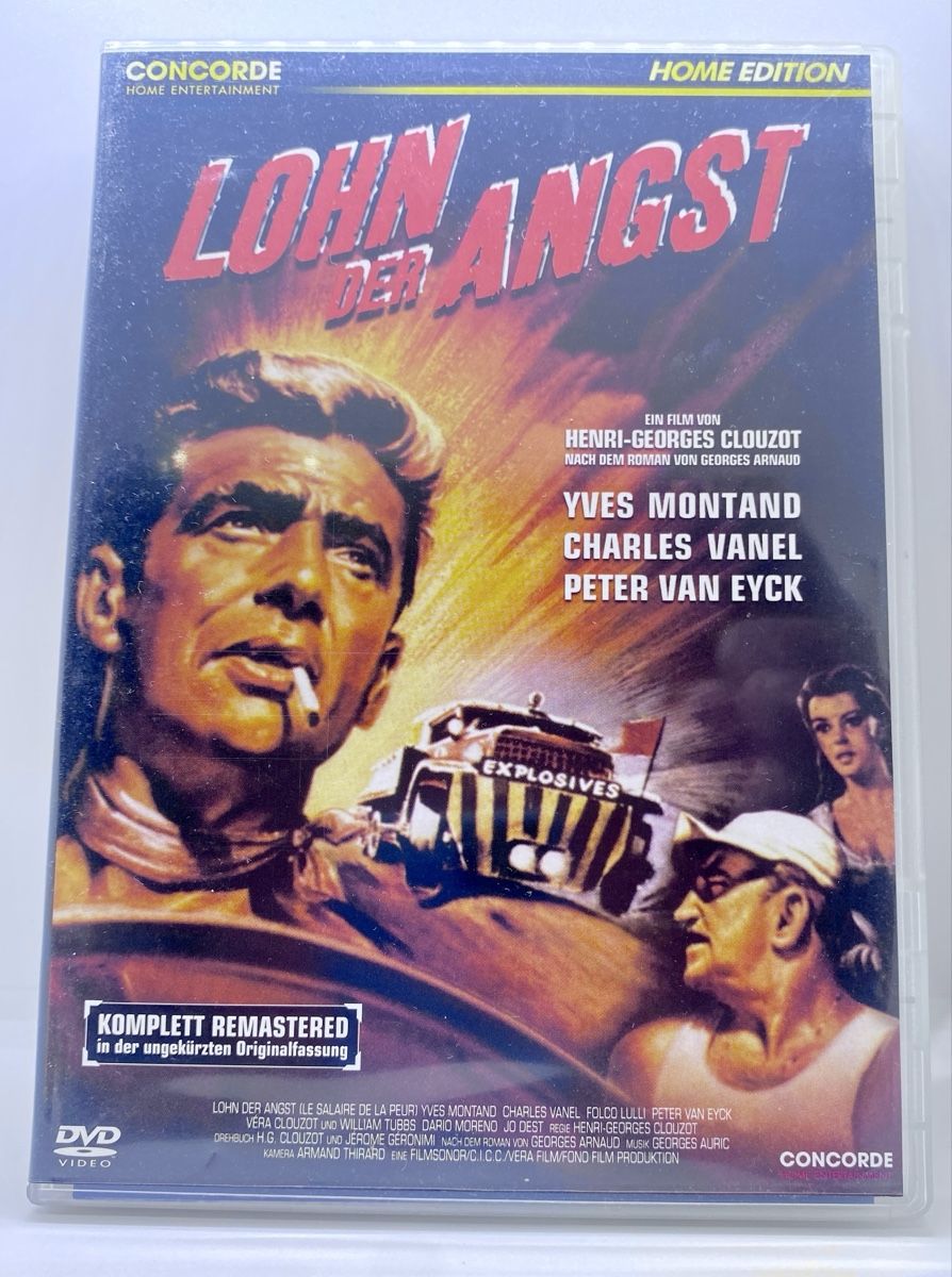 Tutti i DVDs: Lohn der Angst - Remastered DVD - Spannender Klassiker! – Usato da Zürich venduto da m7lx