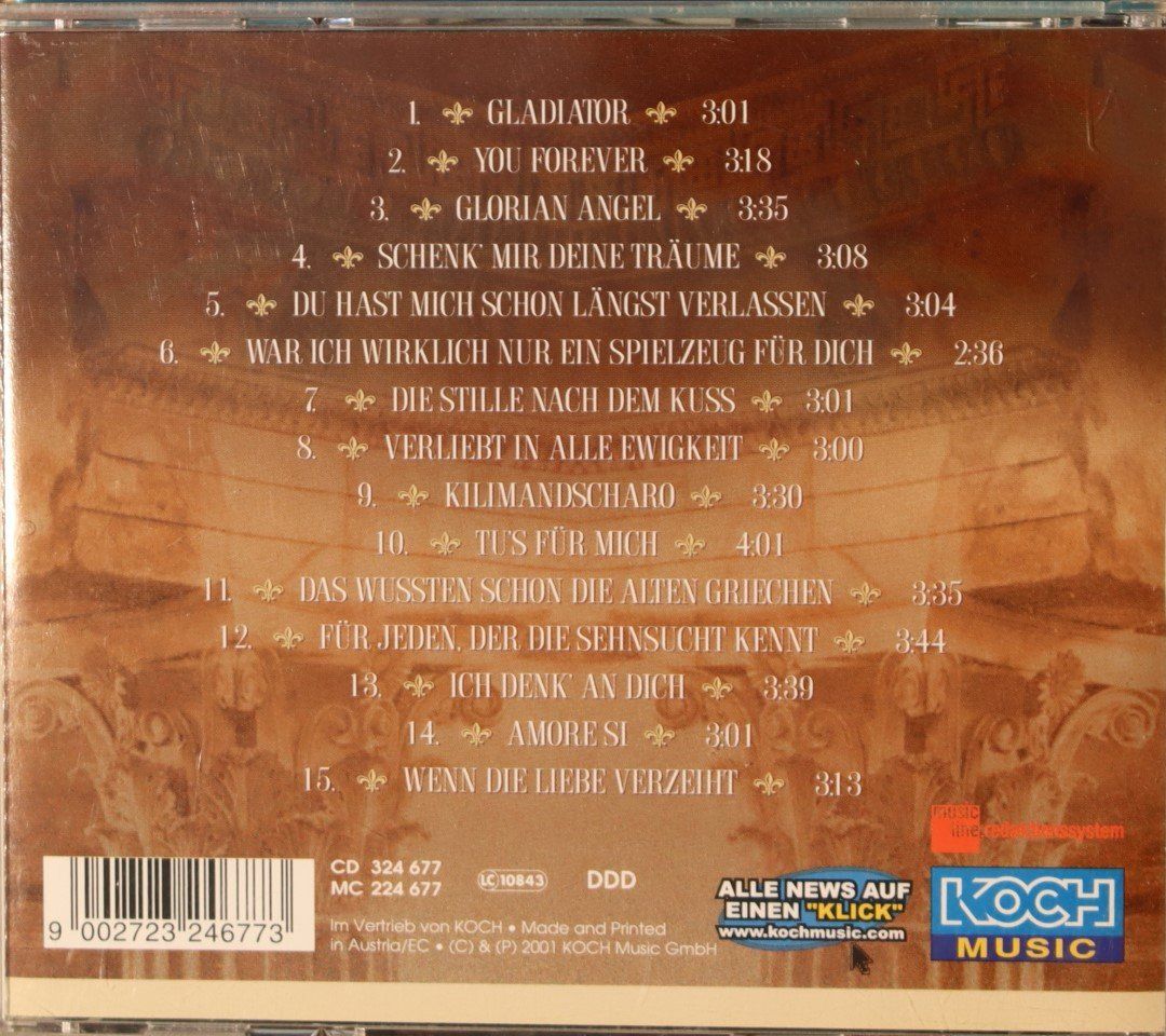 CD: Nockalm Quintett – Gladiator – Usato da Luzern venduto da CONTENTI 2
