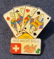 CC300 - Pin Jass macht Spass Jasskarten Jassen