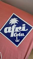 Afri cola Werbeblech aus  den 1960 er Jahren
