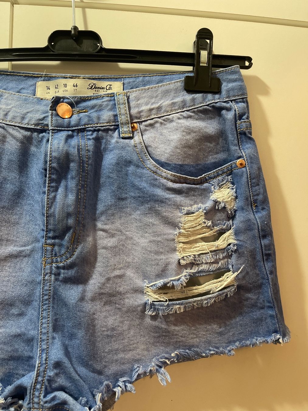 Pantaloni: Pantaloncino jeans – Nuovo (secondo la descrizione) da Rancate venduto da Waly__ 1