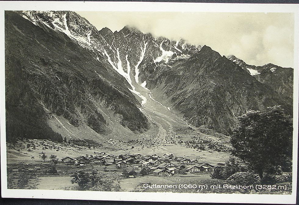 Cartes postales: GUTTANNEN mit Ritzlihorn – Neuf (Voir description) à Jona par philajona