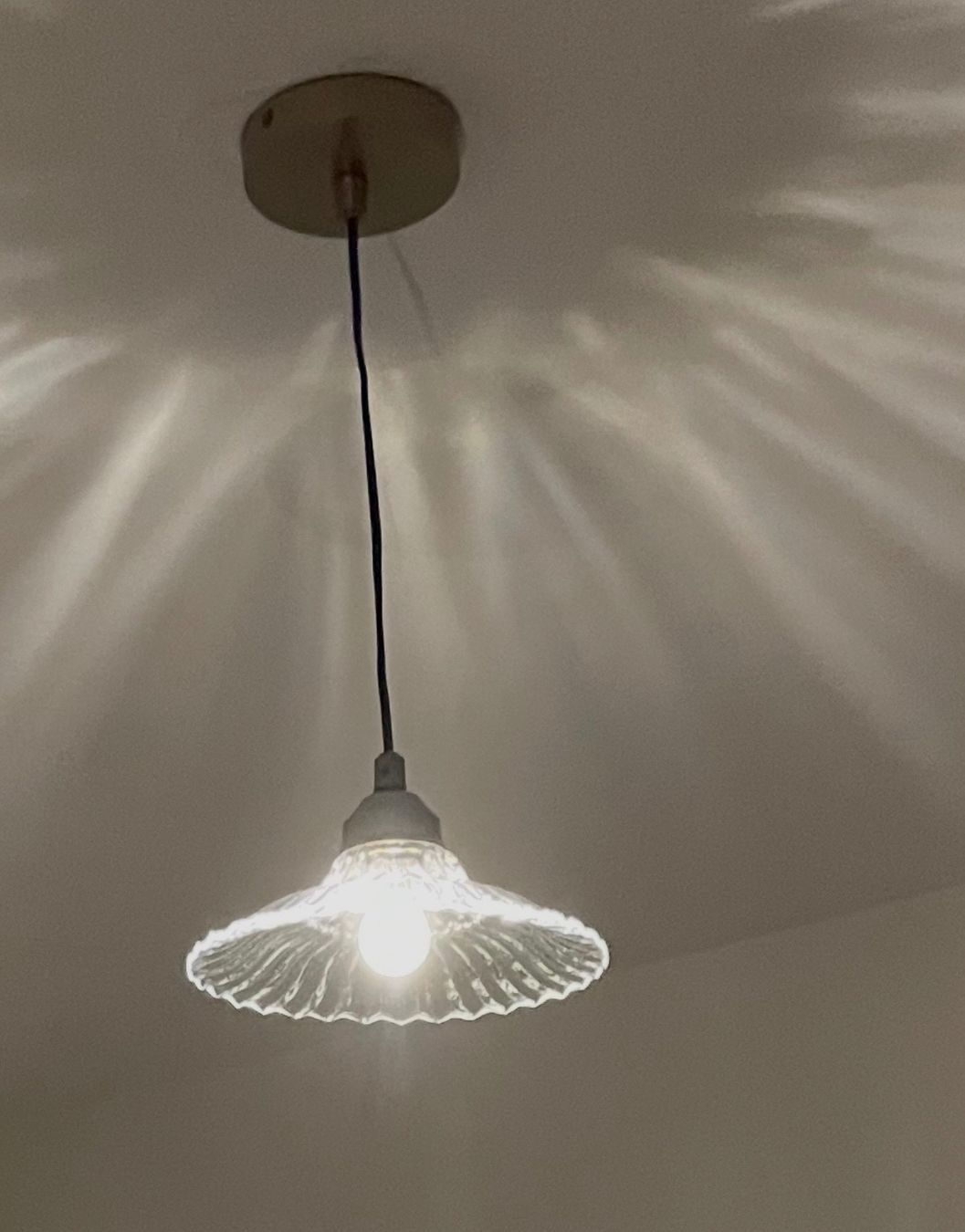 Kronleuchter & Deckenlampen: Zara Wavy Glass Ceiling Lamp – Neu (gemäss Beschreibung) aus Zürich von yoshi27 2