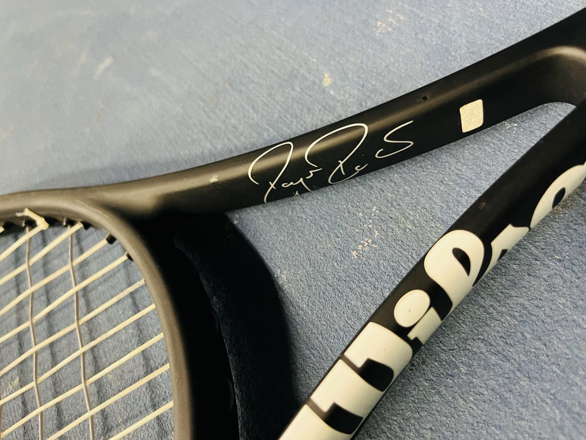 Wilson Racchette: 340g FEDERER 2018 Wilson Pro Staff TUXEDO – Usato da Langnau am Albis venduto da Luke_tahoo 1