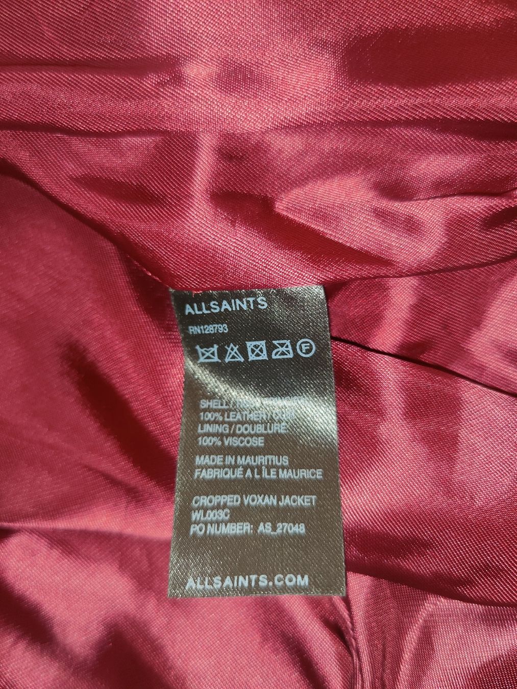 Allsaints Giacche: kurze Lederjacke von All Saints - US 10 – Usato da Schaffhausen venduto da fraeuleinstyle 5