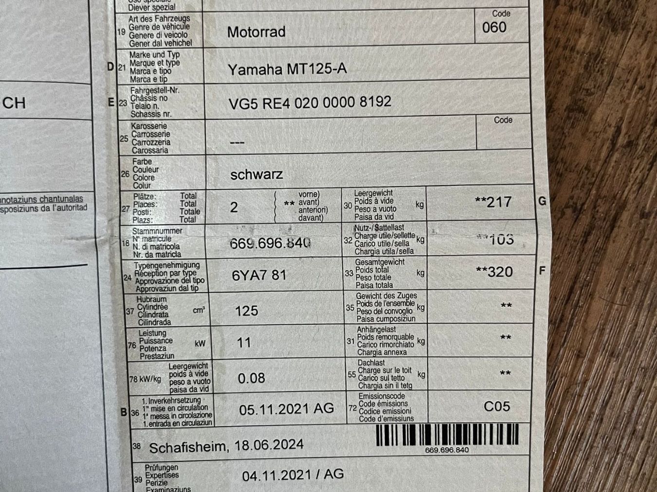 Yamaha Strasse: Yamaha MT-125 ABS, Top Zustand – Gebraucht aus Muhen von feh_rfr6 8