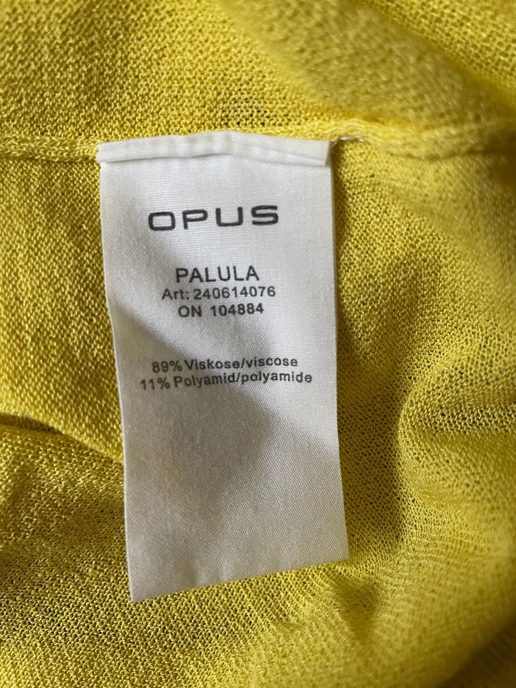 Opus Maglioni & Felpe: OPUS Pullover 36, gelb, neu – Nuovo (secondo la descrizione) da Uzwil venduto da langensteig 5